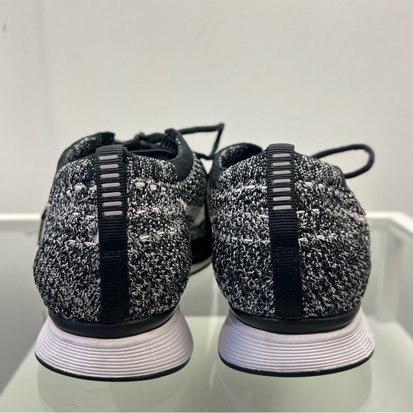 Nike Flynit Racer Oreo 2.0 Tennis Shoes Size 6 - Picture 8 of 15